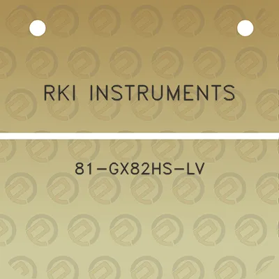 rki-instruments-81-gx82hs-lv