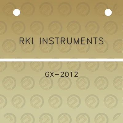 rki-instruments-gx-2012