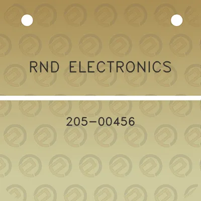 rnd-electronics-205-00456