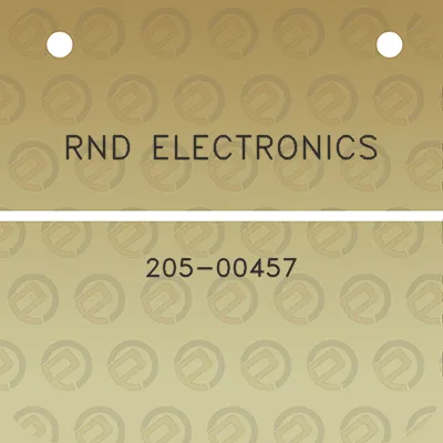 rnd-electronics-205-00457