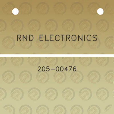 rnd-electronics-205-00476