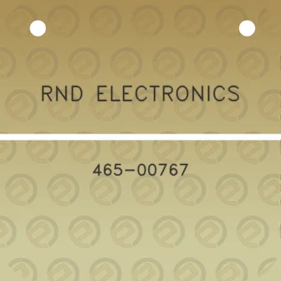 rnd-electronics-465-00767