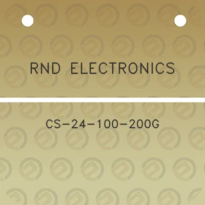 rnd-electronics-cs-24-100-200g