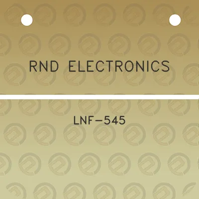 rnd-electronics-lnf-545