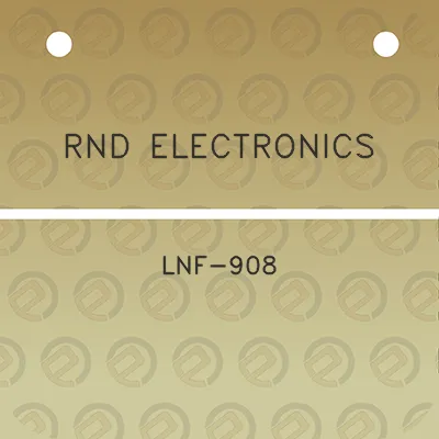 rnd-electronics-lnf-908