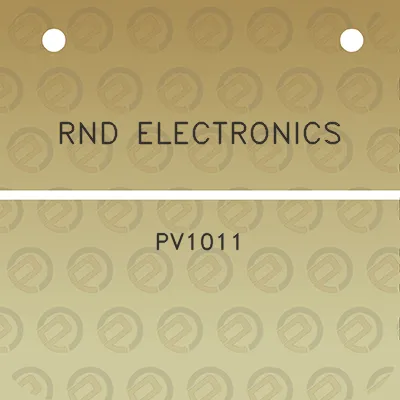 rnd-electronics-pv1011