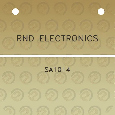 rnd-electronics-sa1014