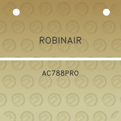 robinair-ac788pro