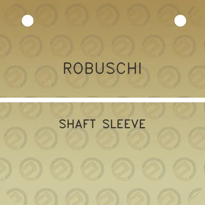 robuschi-shaft-sleeve