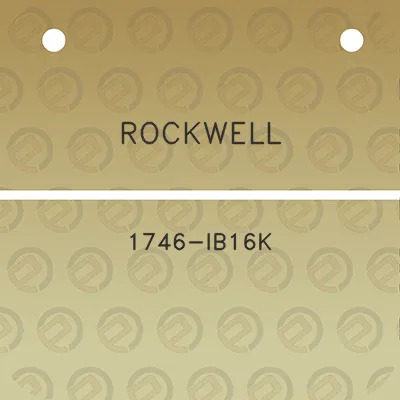 rockwell-1746-ib16k