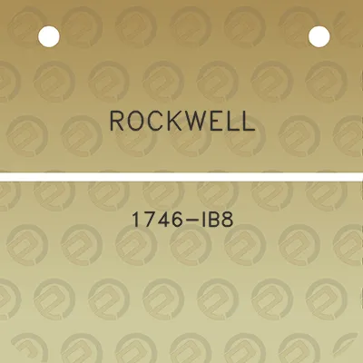 rockwell-1746-ib8