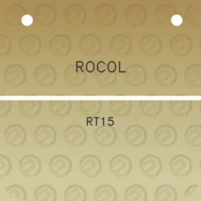 rocol-rt15