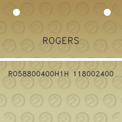 rogers-ro58800400h1h-118002400