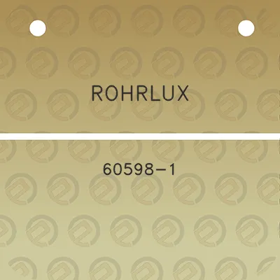 rohrlux-60598-1