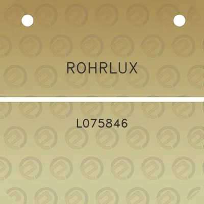 rohrlux-l075846