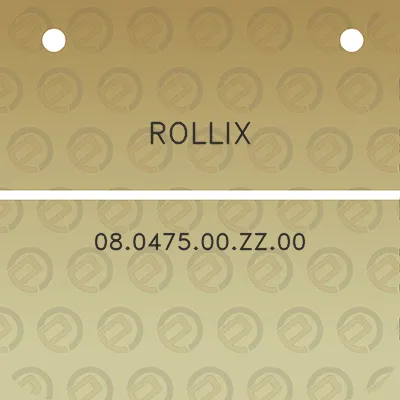 rollix-08047500zz00