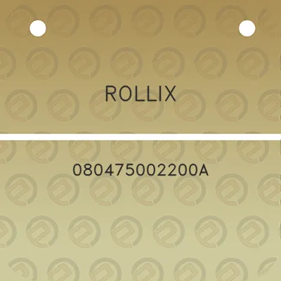 rollix-080475002200a