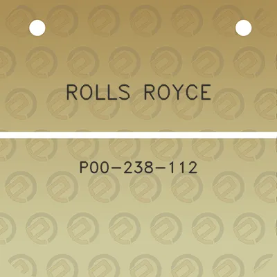 rolls-royce-p00-238-112