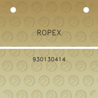 ropex-930130414