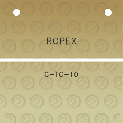 ropex-c-tc-10