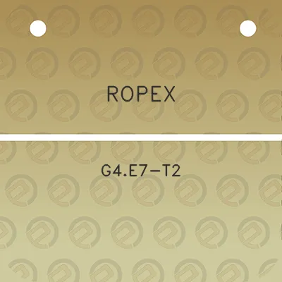 ropex-g4e7-t2