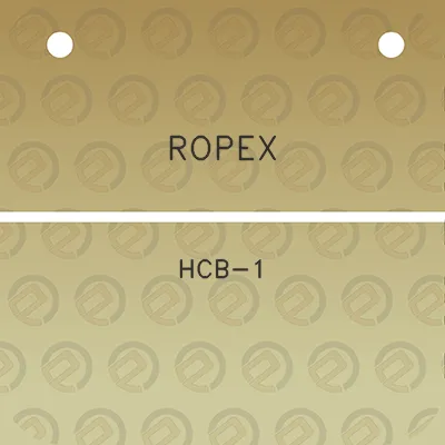 ropex-hcb-1