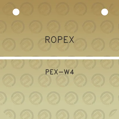 ropex-pex-w4