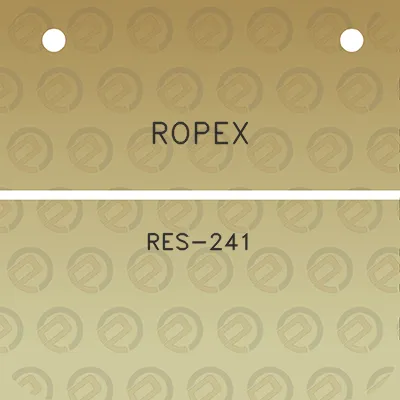 ropex-res-241