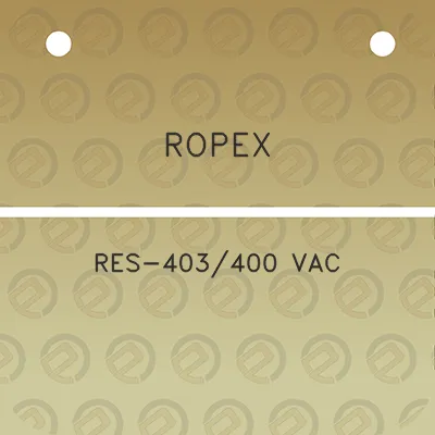 ropex-res-403400-vac