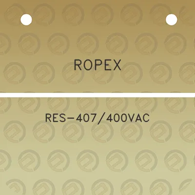 ropex-res-407400vac