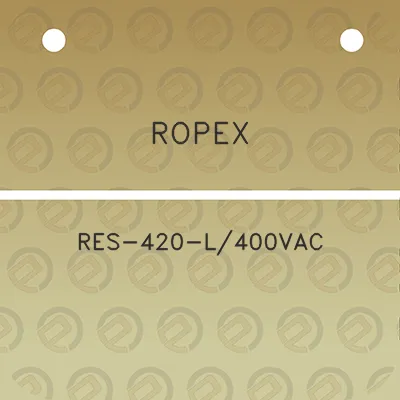 ropex-res-420-l400vac