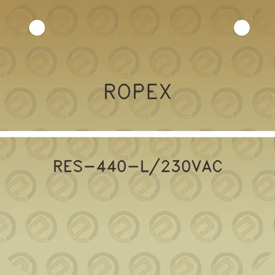 ropex-res-440-l230vac