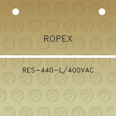 ropex-res-440-l400vac