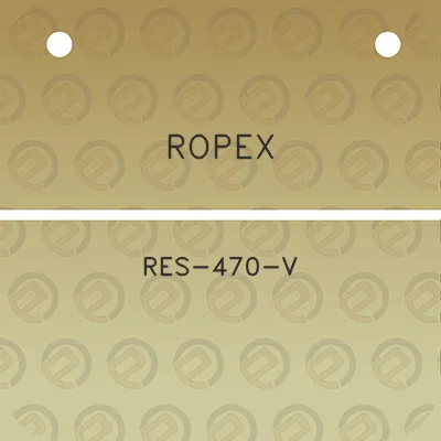 ropex-res-470-v