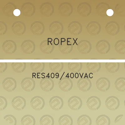 ropex-res409400vac