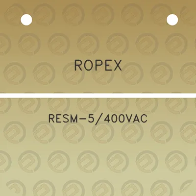 ropex-resm-5400vac