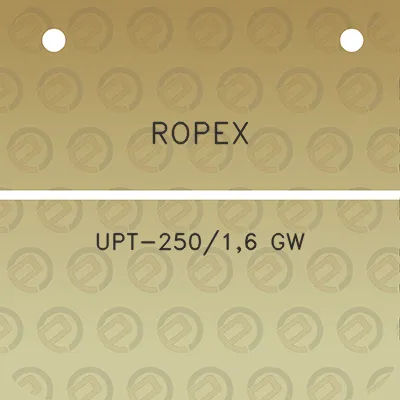 ropex-upt-25016-gw