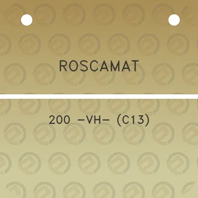 roscamat-200-vh-c13