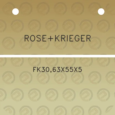 rosekrieger-fk3063x55x5