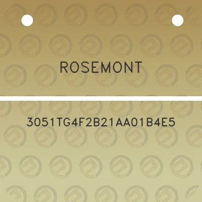 rosemont-3051tg4f2b21aa01b4e5