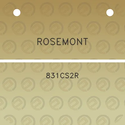 rosemont-831cs2r