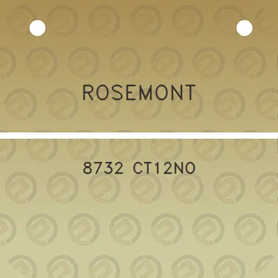 rosemont-8732-ct12no