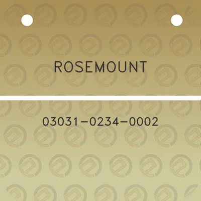 rosemount-03031-0234-0002