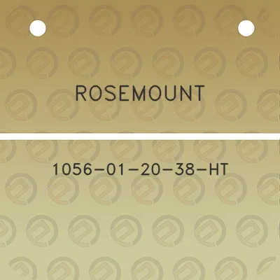 rosemount-1056-01-20-38-ht