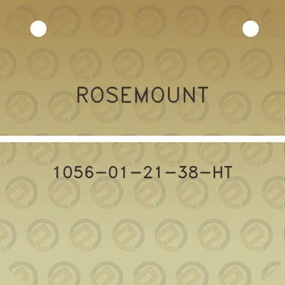 rosemount-1056-01-21-38-ht