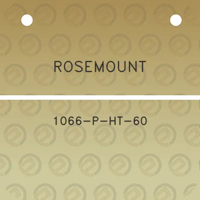 rosemount-1066-p-ht-60