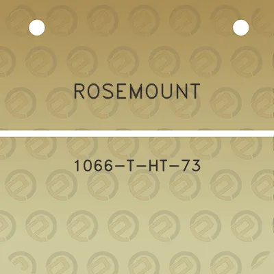 rosemount-1066-t-ht-73