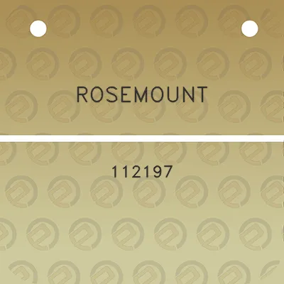 rosemount-112197