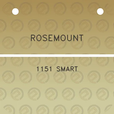 rosemount-1151-smart