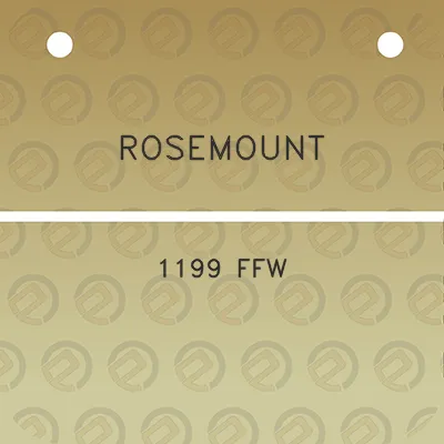 rosemount-1199-ffw